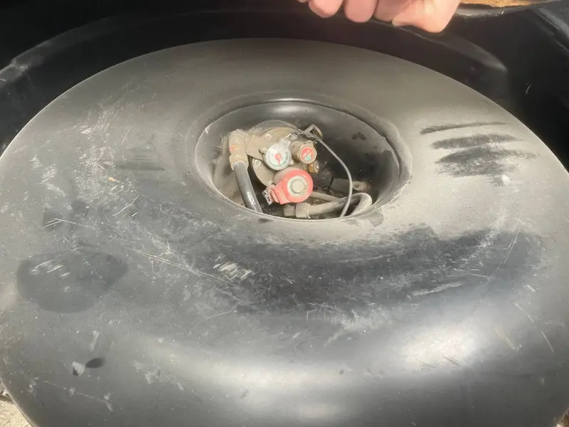 Балон ГБО під запаску BMW 535i СТО АВТО ГАЗ ЗП